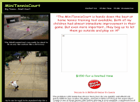 Mini Tennis Court Discount Coupons