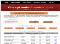 Cheap Land in America Discount Coupons